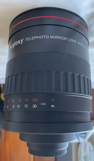 Objetivo Gloxy 900mm f/8.0 Telefoto Mirror