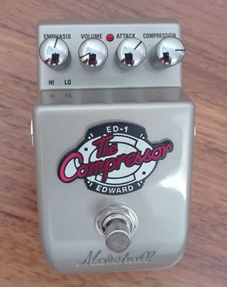 Pedal guitarra eléctrica Marshall The Compressor
