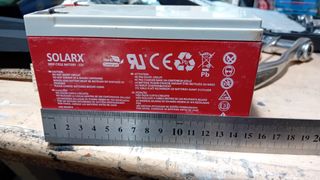 Batería SolarX 12V 8Ah Ciclo Profundo
