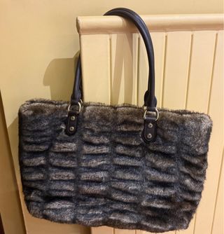 Bolso Moschino Marrón Pelo