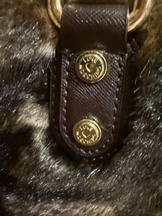 Bolso Moschino Marrón Pelo