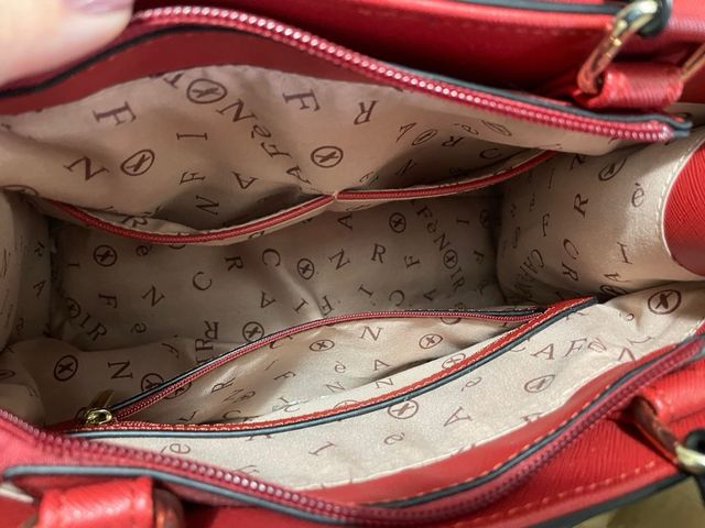 Borsa a mano CafèNoir rossa