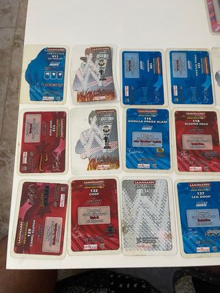 Cromos Lamincards SmackDown Raw Repetidos