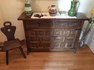 Mueble de entrada de madera
