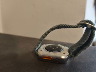 Imitación Apple Watch Ultra Verde/Plateado