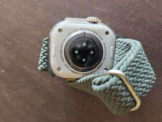 Imitación Apple Watch Ultra Verde/Plateado