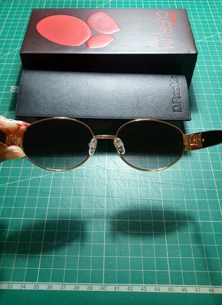 Gafas D. Franklin Unisex Negras y Doradas