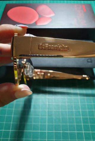 Gafas D. Franklin Unisex Negras y Doradas