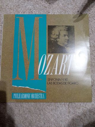Vinilo Mozart Sinfonia 40 / Las Bodas de Figaro