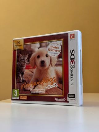 Nintendogs + Cats Golden Retriever 3DS