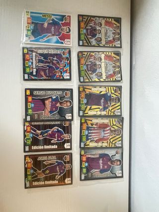Lote Cartas Fútbol 2018-2019