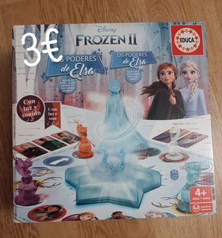 Juego de mesa Frozen II Los Poderes de Elsa