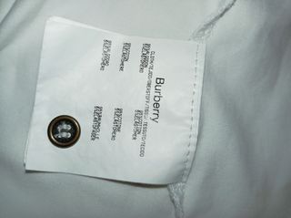Camiseta sin mangas Burberry London Blanca