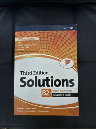 Libro de Inglés, modalidad bilingüe