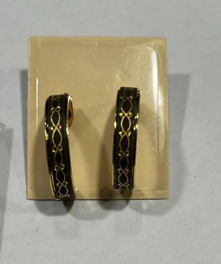 Pendientes Arte Toledano Oro 24k Incrustado