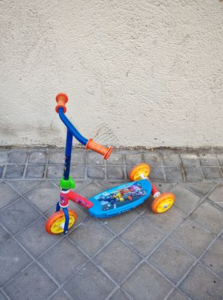 Monopatín infantil 3 ruedas Paw Patrol