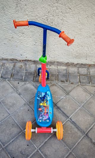 Monopatín infantil 3 ruedas Paw Patrol