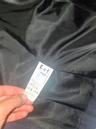 Americana Dolce & Gabbana Rayas Diplomáticas Azul