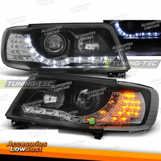 FAROS LUZ DÍA NEGRO compatible con AUDI 100 C4 12
