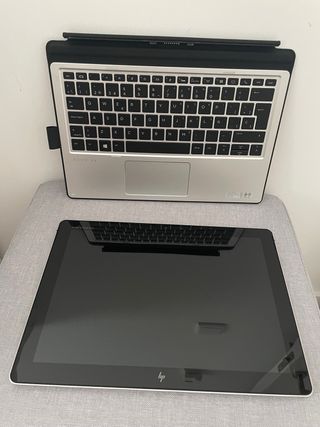 Teclado HP Plata y Negro