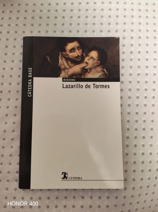 Libro Lazarillo de Tormes de Catedra Base 