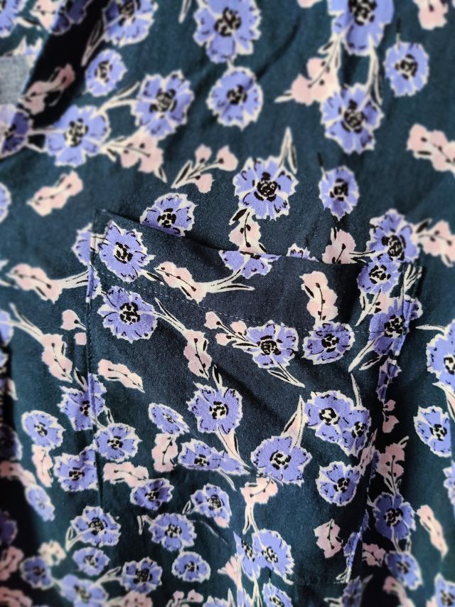 Blusa Estampado Floral Lefties Talla XL