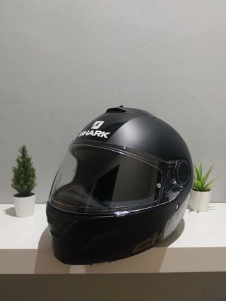 Casco Moto Shark Spartan Negro