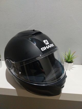 Casco Moto Shark Spartan Negro