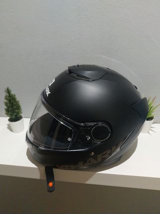 Casco Moto Shark Spartan Negro