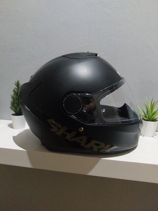 Casco Moto Shark Spartan Negro