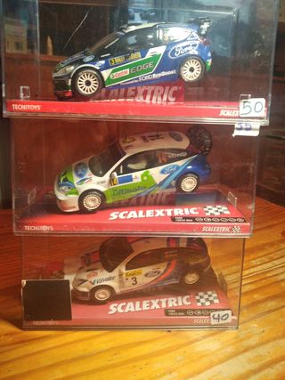 Coche Scalextric Ford Focus WRC