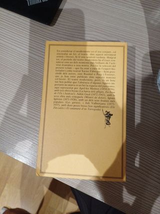 TEATRE MODERNISTA CATALÀ