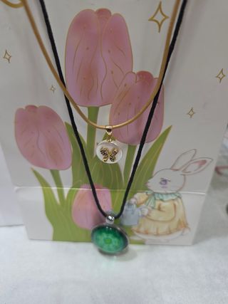 Blanco y Plateado LOTE 3 COSAS CON PILA