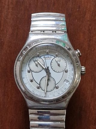 Orologio Swatch Irony Acciaio Cronografo