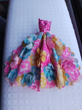 Vestido Barbie Original Flores