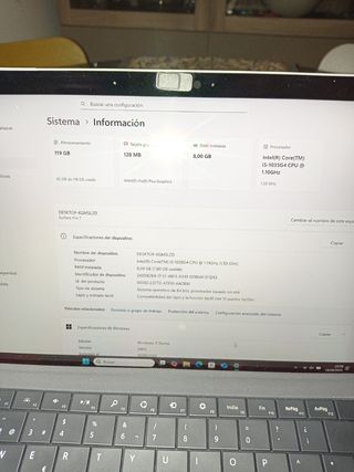 Microsoft Surface Pro 7 i5 8gb 