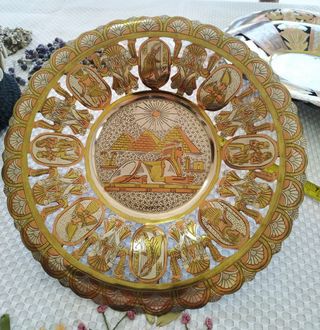 Piatti decorativi egiziani da appendere