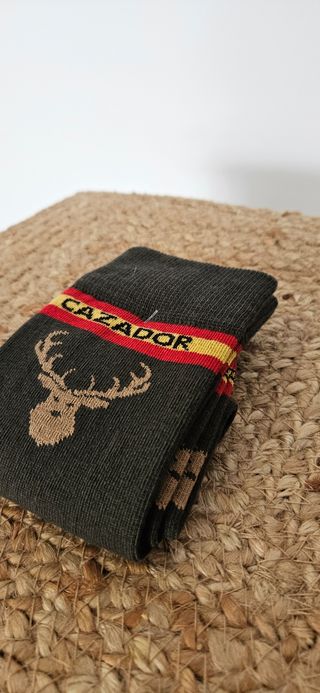 Calcetines Cazador con diseño de ciervo