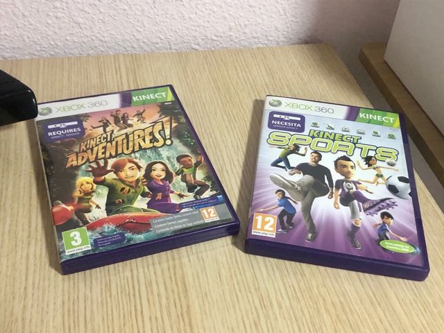 Kinect Xbox 360 + 2 Juegos
