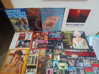 LOTE 29 VINILOS LP CINE BANDAS SONORAS