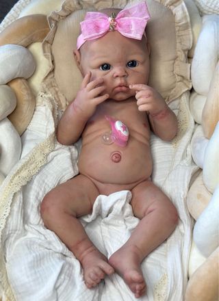 Muñeca Reborn Silicona Artesanal