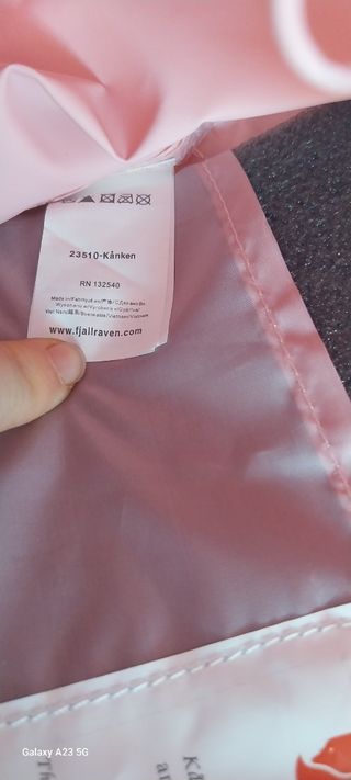 Mochila Fjallraven Kanken Rosa Grande