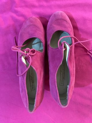Zapatos de baile Begoña Cervera rosas