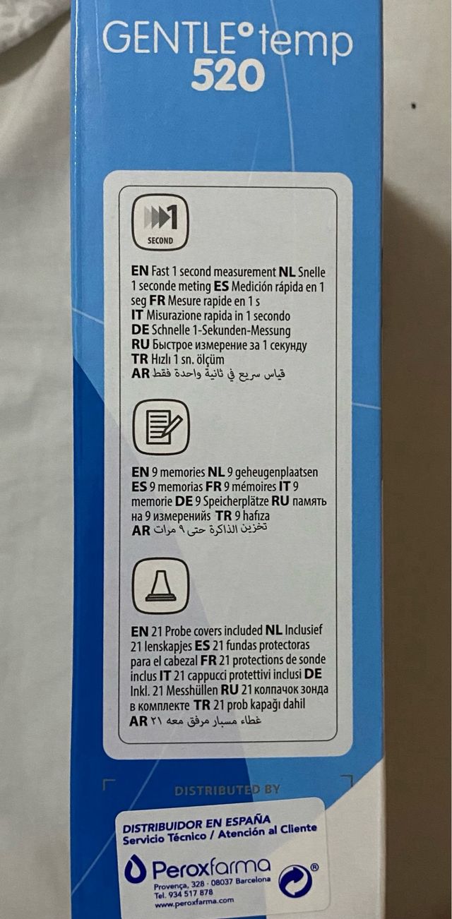 Termómetro OMRON Oído