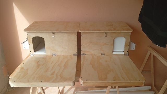 Palomeras automáticas de madera