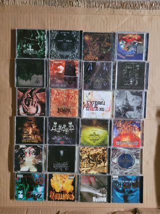 Lote CDs Metal