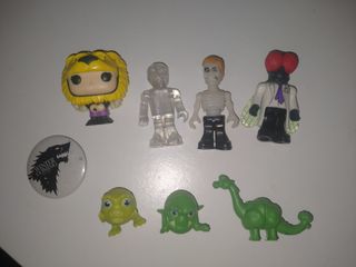 Lote de mini figuras coleccionables