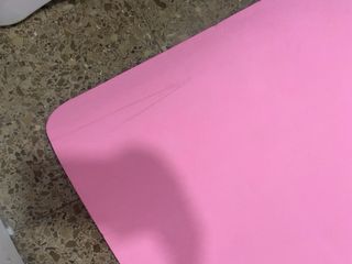 Esterilla de yoga rosa