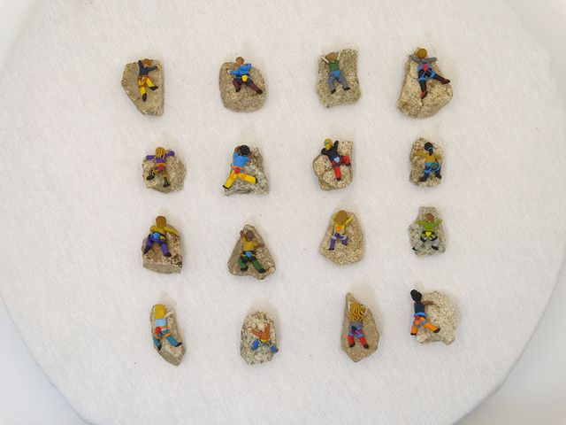 Imán Mini Escalador en Piedra Natural