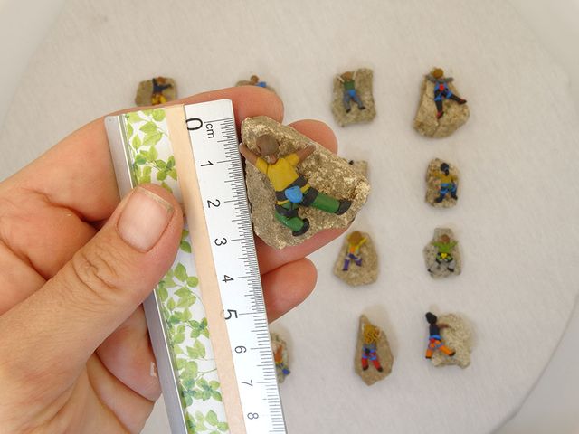 Imán Mini Escalador en Piedra Natural